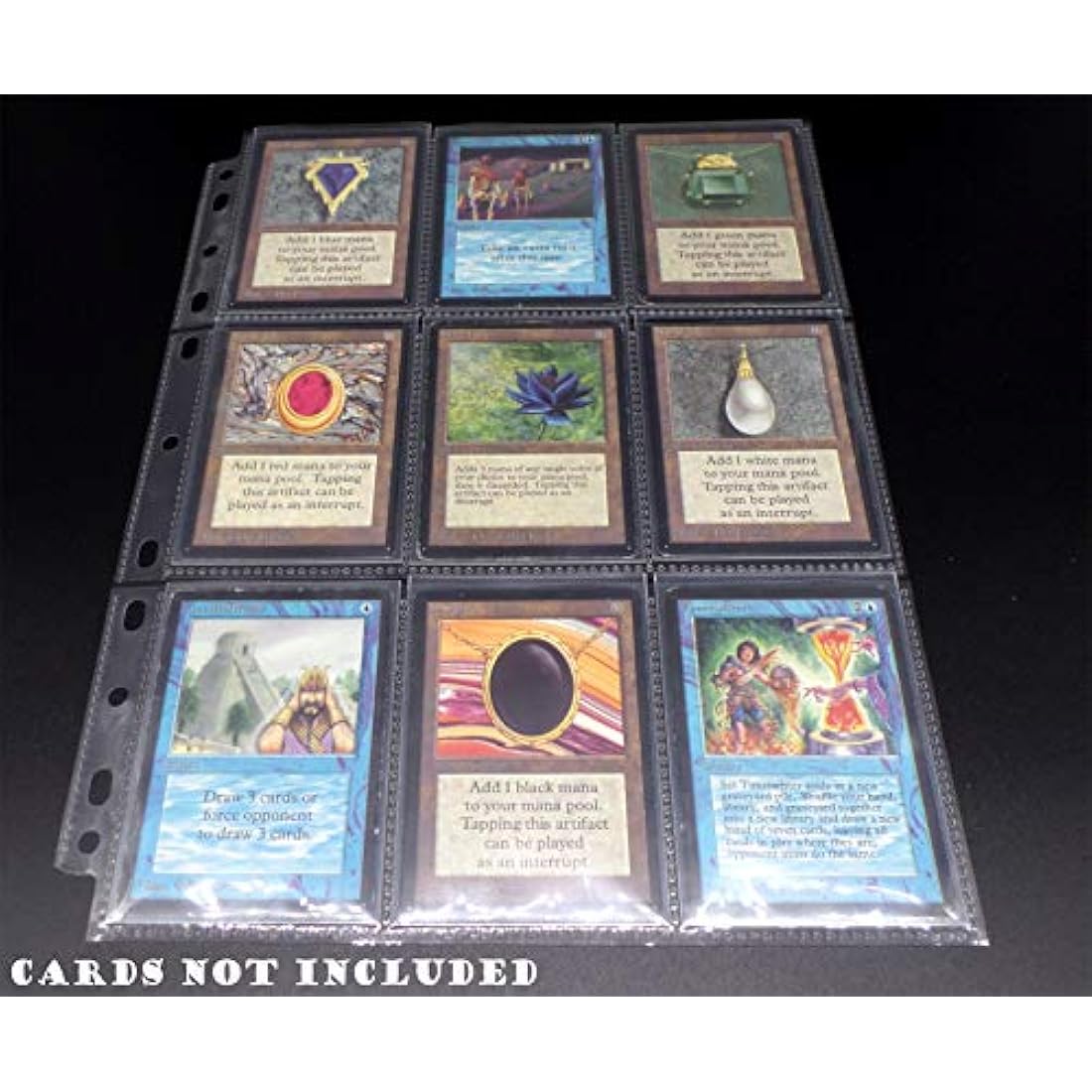 docsmagic.de 200 Premium 9-Pocket Pages Album Sleeve - MTG, PKM, YGO - Polypropylene (PP), Acid free, Rigid, A4, 2.28 kg