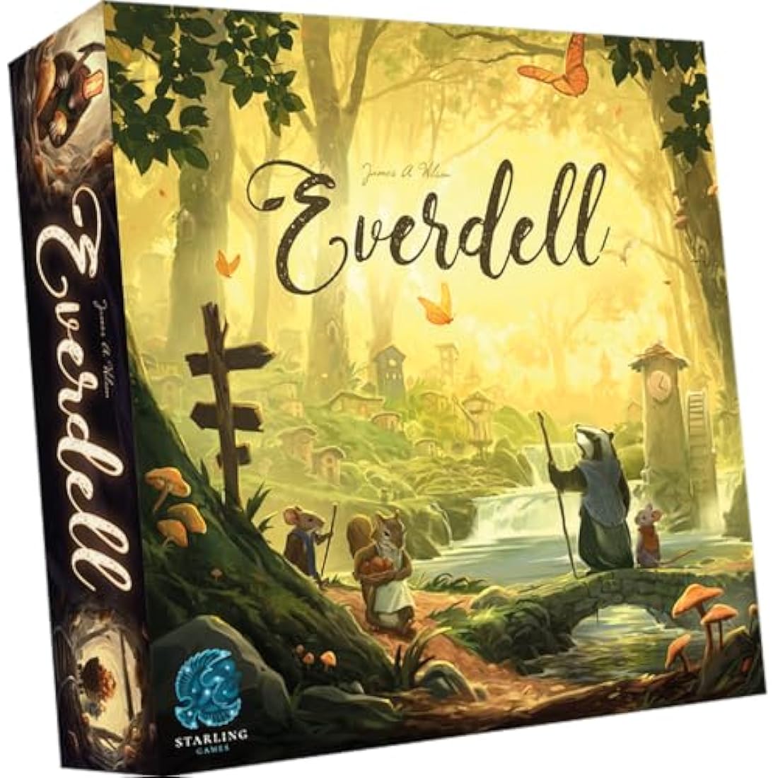 Starling Games | Everdell 2nd Edition | Board Game | 40-80 Minute Playing Time | Ages 10+ | 1-4 Players
