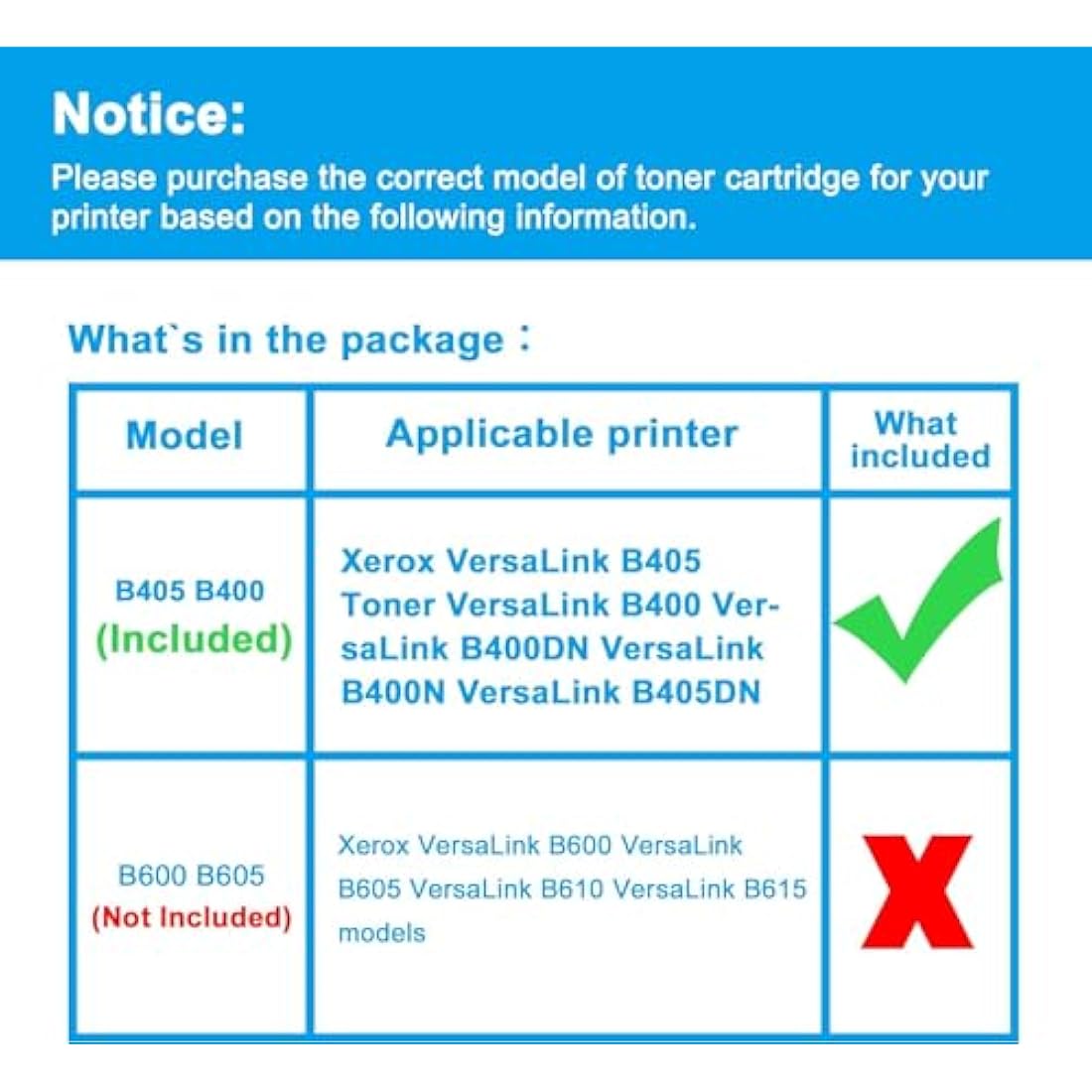 LCL Compatible Toner Cartridge VersaLink B405 B400 B400DN B400N B405DN 106R03584 24600 Pages (1 Black) Replacement for Xerox VersaLink B405 Toner VersaLink B400 VersaLink B400DN B400N B405DN