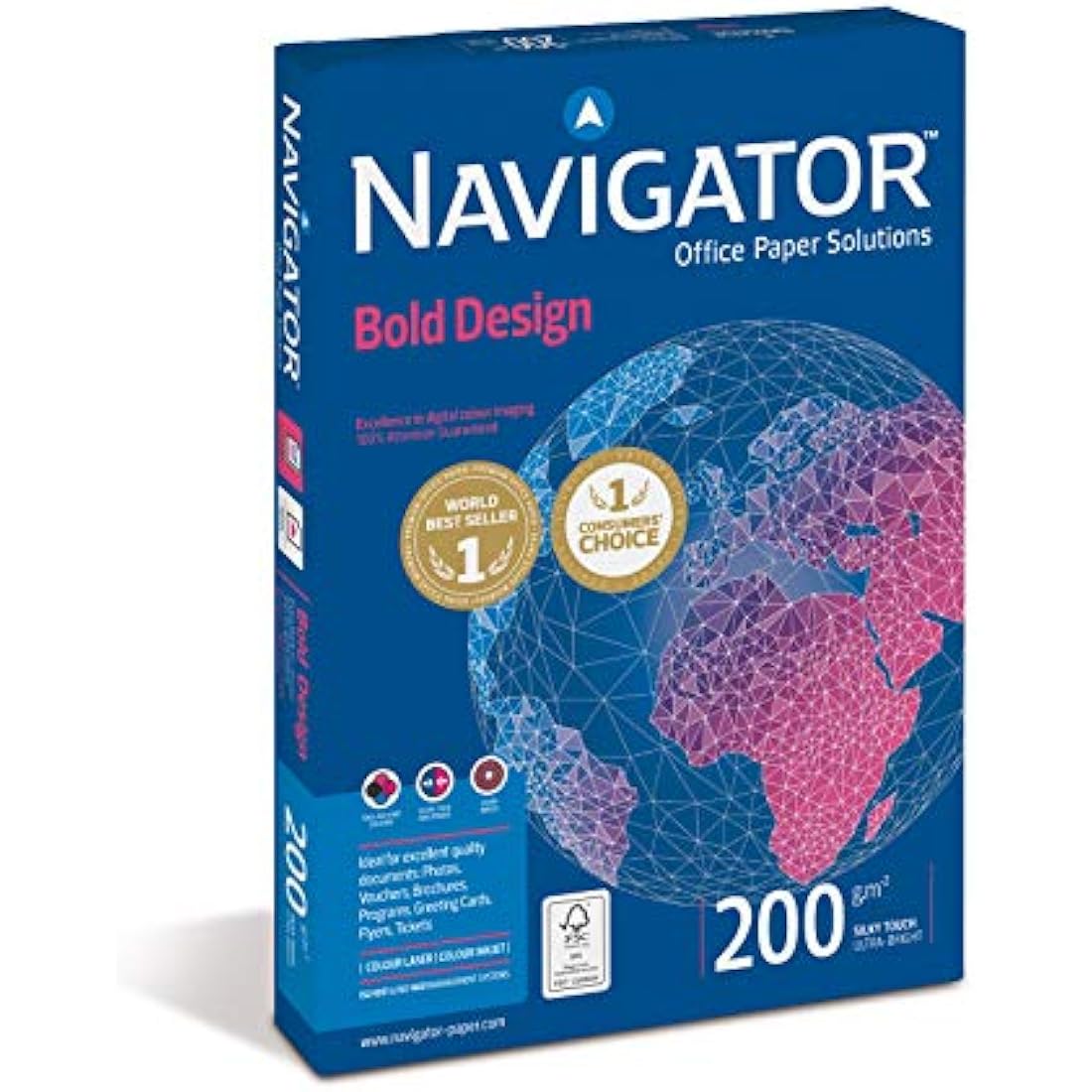 Navigator Bold Design A4 Multi-Purpose Paper 200g - 1050 Sheets