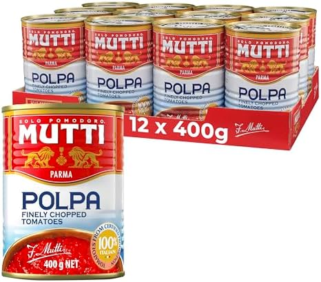 Mutti Finely Chopped Tomatoes 400g (Pack of 12)