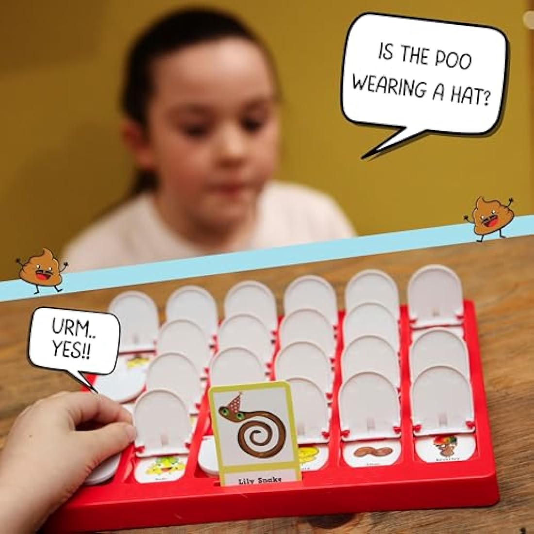 Boxer Gifts Guess Poo Game For Kids & Family – Poop Themed Gifts For Children On Birthdays Or Christmas