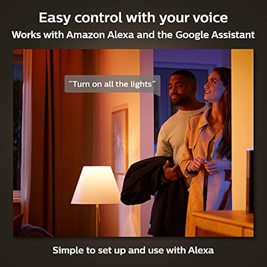 Philips Hue LED Smart Light spot - Warm to Cool White Light - 2 Pack - MR16