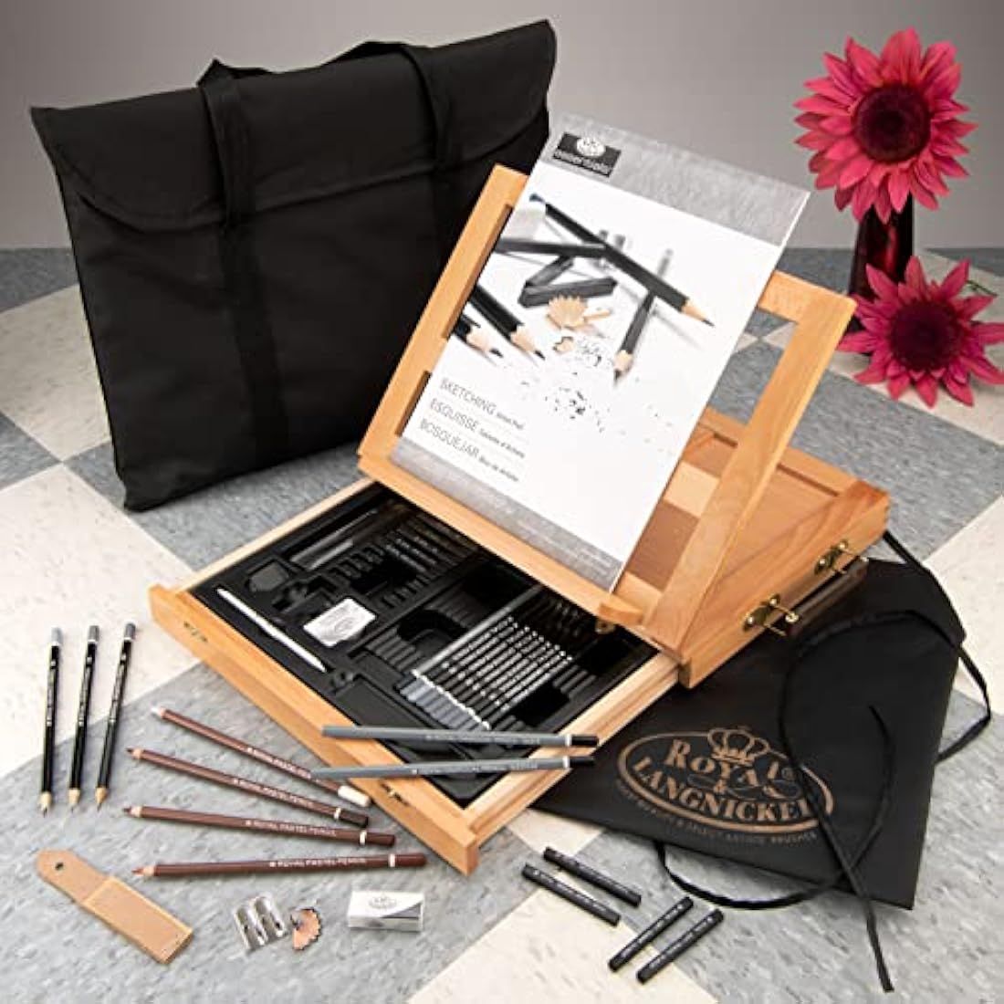 Royal and Langnickel Sketching Art Easel Set