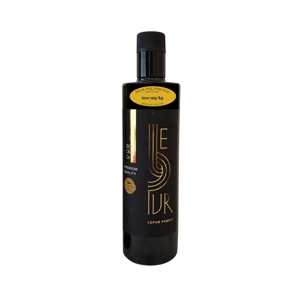 Special Blend - High Polyphenol, Croatian Extra Virgin Olive Oil - 600mg/kg. Cold Pressed, Gold Award Winning, Flos Olei recognised as a top oil in