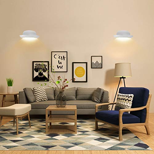KAWELL Creative 12W Modern Wall Light LED Wall Lamp Waterproof IP65 Aluminum Wall Wash Lights Indoor Outdoor for Bedroom Bathroom Stairs Porch