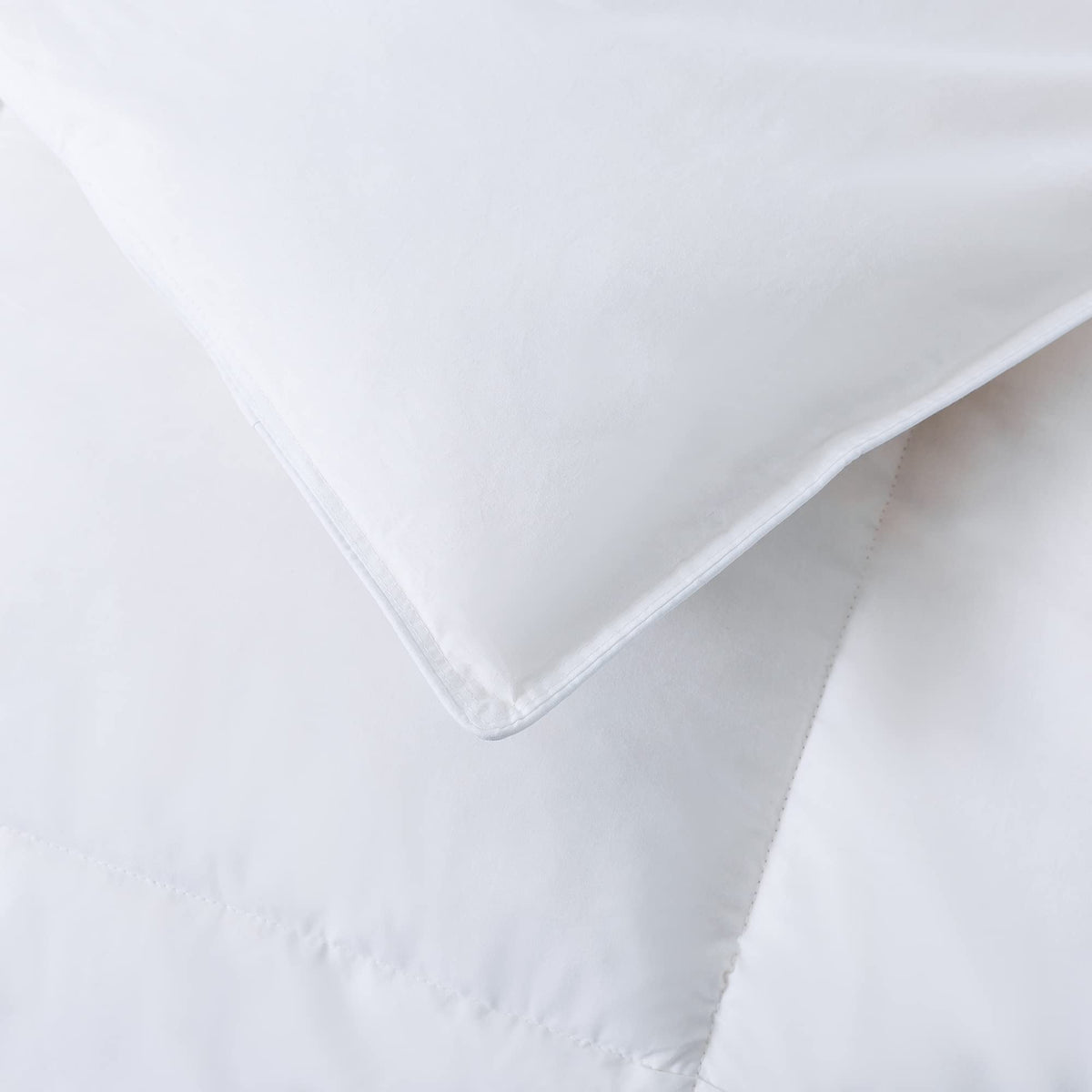 ANALIN Super King Size Duvet - 13.5 Tog Luxurious Goose Feather & Down Quilt, 50% Down Super King Size Bed Duvet, 100% Cotton Shell, Anti-dust mite &