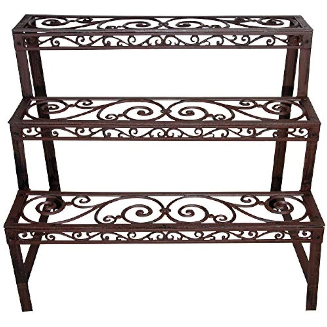 Esschert Bph33 79 x 66 x 49cm Etagere Rectangular Cast-Iron - Brown