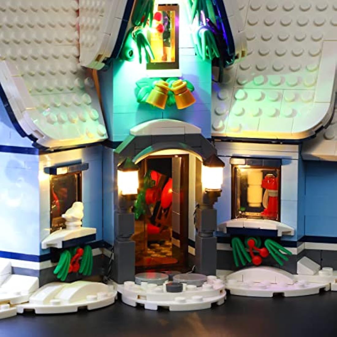 BRIKSMAX Led Lighting Kit for LEGO Creator Santa's Visit - Compatible with Lego 10293 Building Blocks Model- Not Include the Lego Set