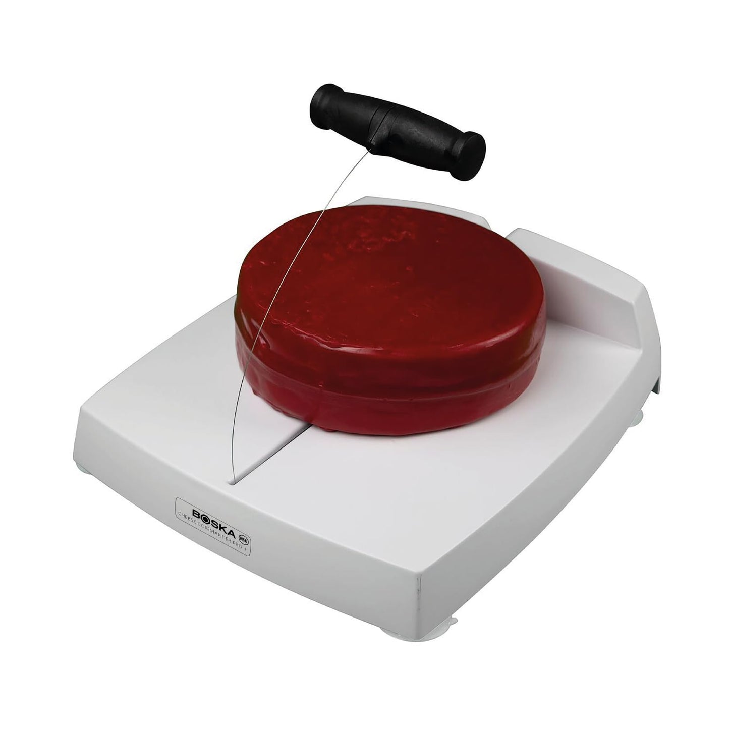 Boska Cheese Commander Pro+ - Cheese Wire Cutter - Wire Slicer - with Handle - Professional Cheese Cutter - for Block Cheese Like: Gouda, Cheddar,