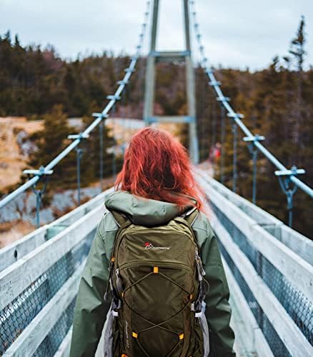 MOUNTAINTOP 40L Hiking Backpacks Trekking Rucksack Light Daypacks for Travel Camping Climbing Mountaineer Outdoor Sport