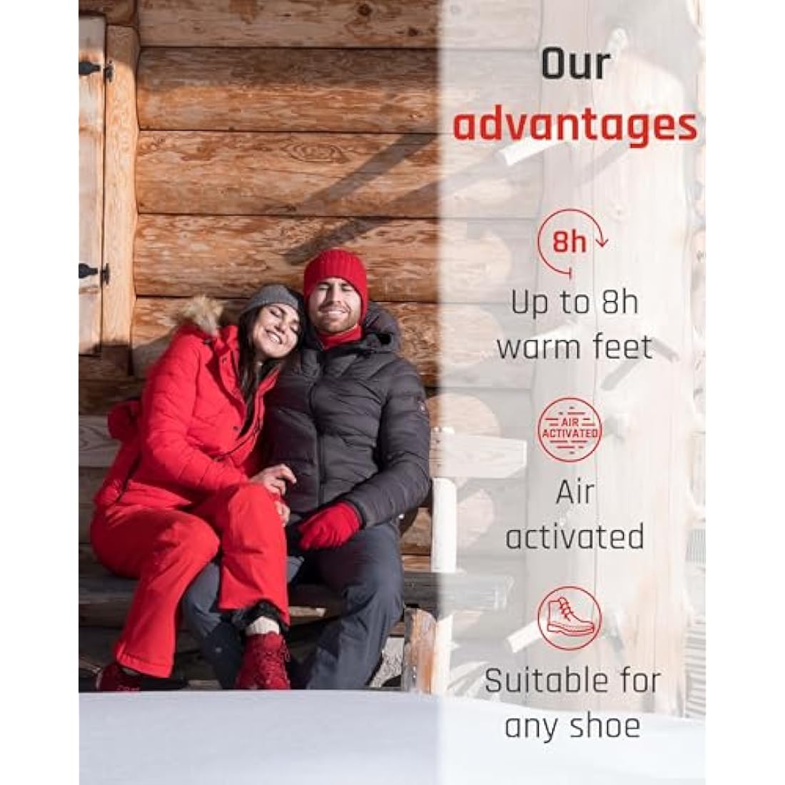 TerraTherm Insole Foot Warmers - 5, 10 or 30 Pairs - Feet and Heat Warmers, Heated Insoles for Shoes