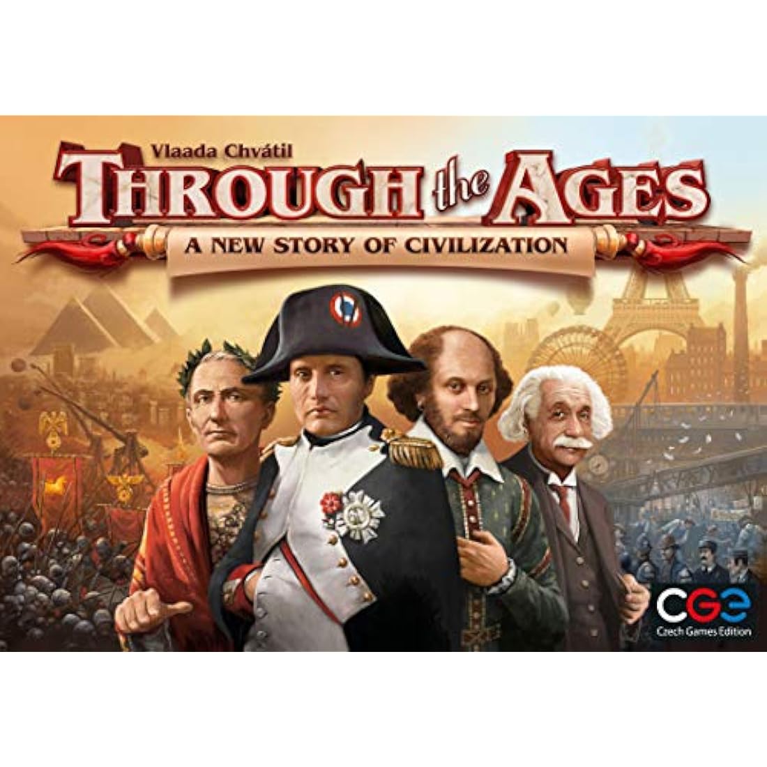 Czech Games Edition CGE00032 Through the Ages [2015] - A New Story of Civilization, Board Game by Vlaada Chvatil