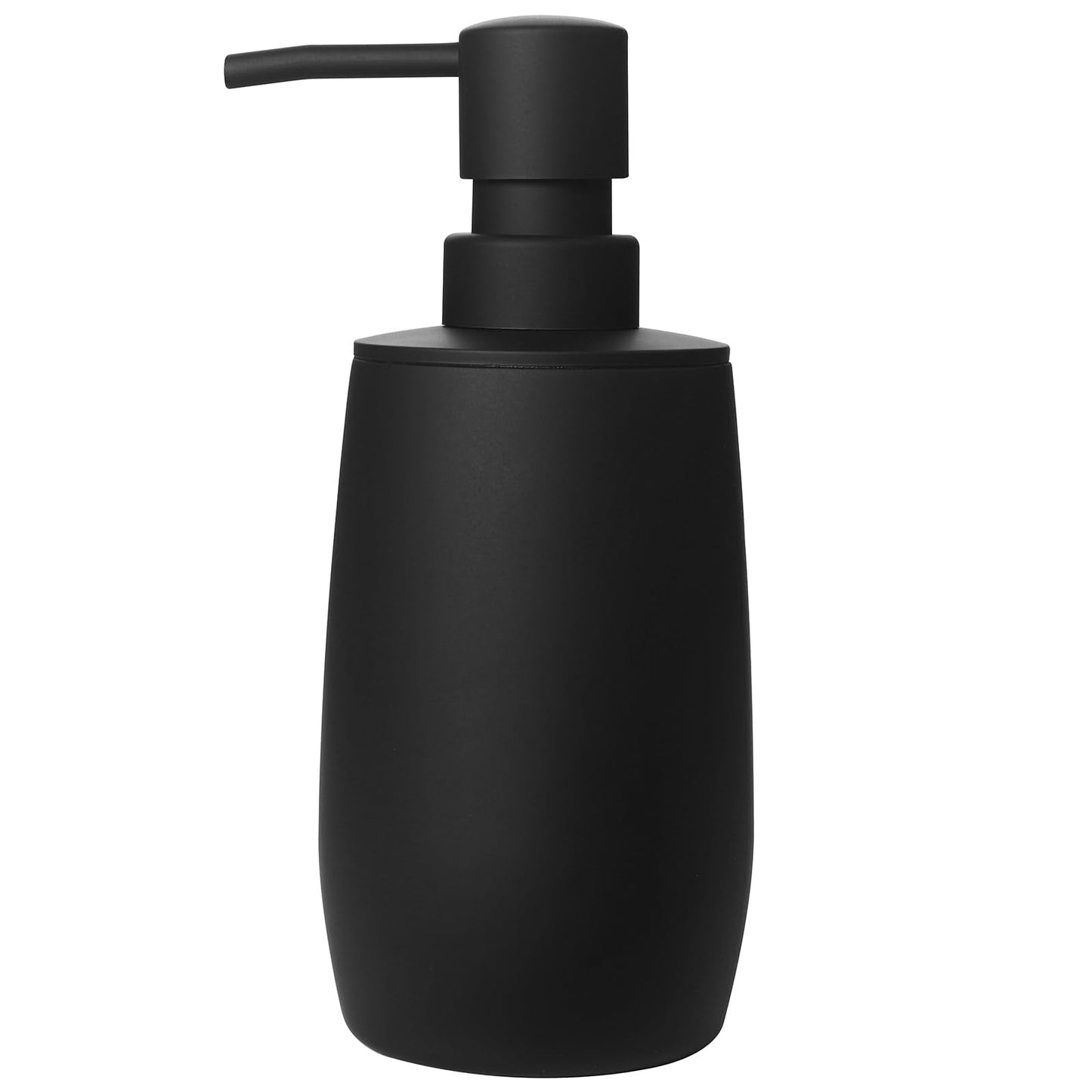 Hand Soap Dispenser, Black Soap Dispenser Bathroom, Refillable Washing Up Liquid Dispenser Kitchen (Black)