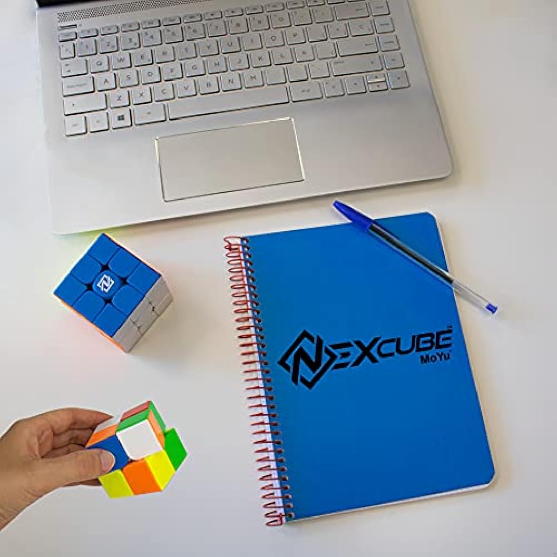 Nexcube 3x3 + 2x2 - The World-Record Holding Speed Cube! | Super Smooth 3x3 Speed Cube | Includes 2x2 Practice Cube | Brain Teaser Puzzles for Adults and Kids | Ages 8+