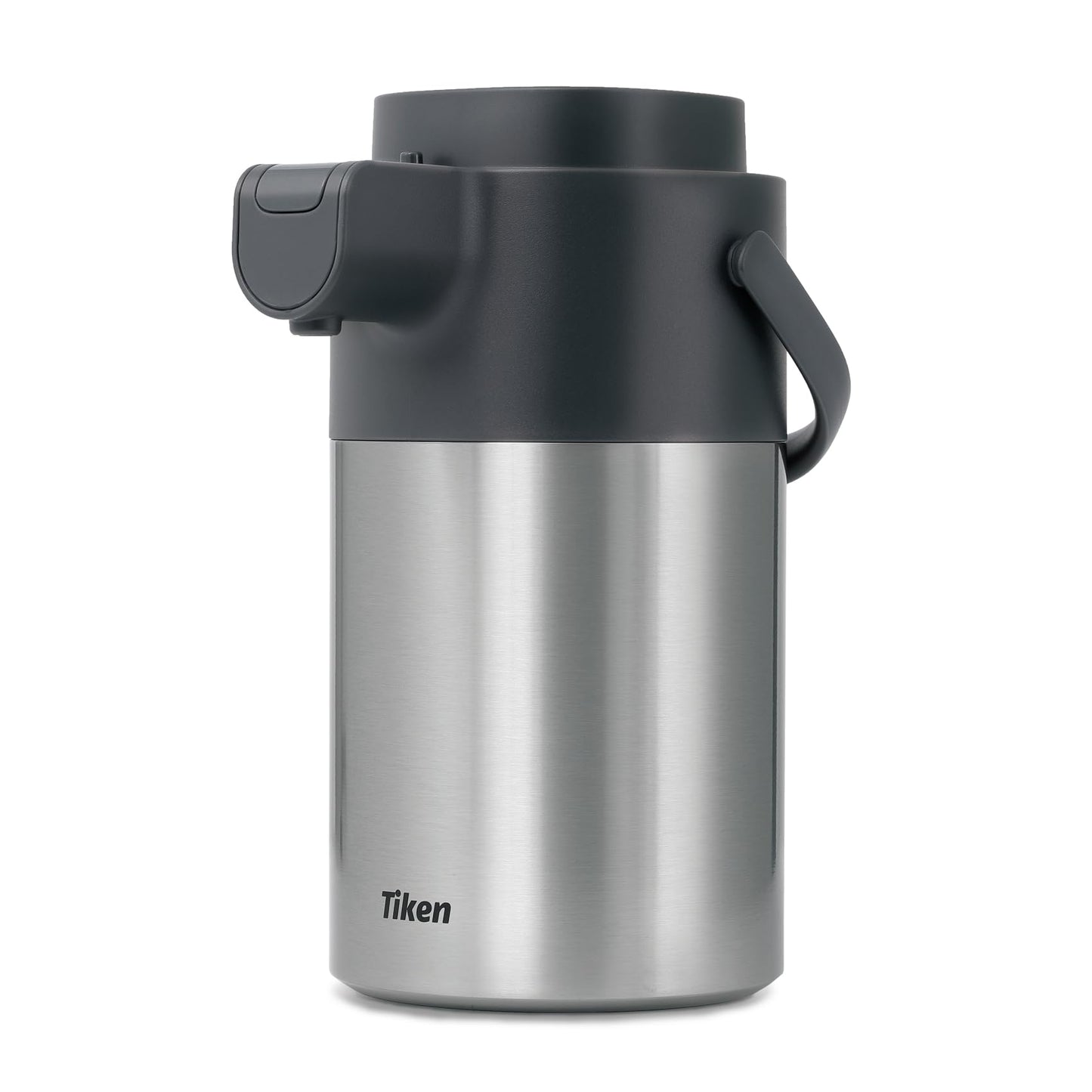 Tiken 3L Airpot Coffee Dispenser with Pump Stainless Steel Vacuum Insulated Thermal Jug Flask for Hot Water Tea