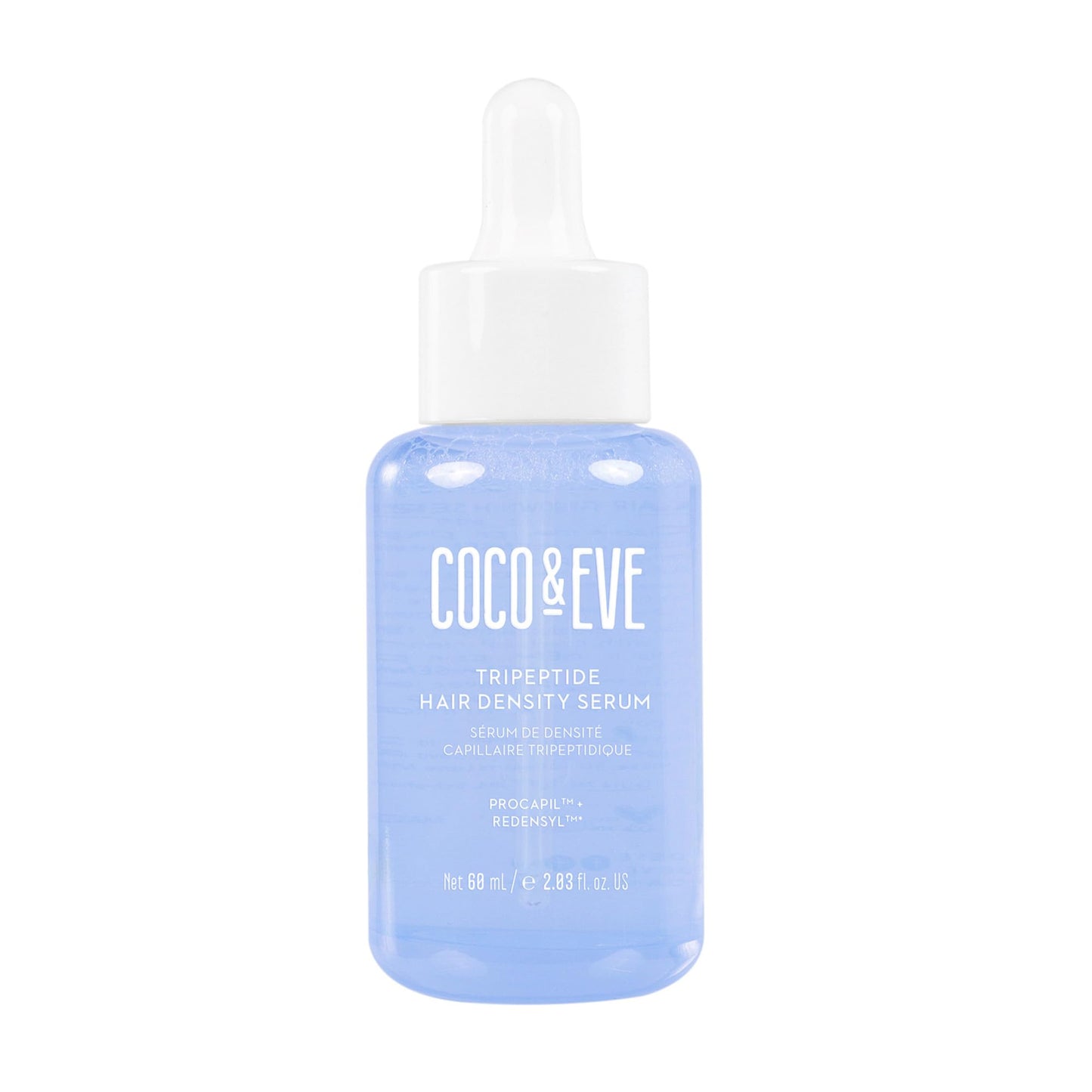 Coco & Eve Boost Therapy Tripeptide Hair Density Serum. For Thicker, Fuller Hair. Anti-Hair Loss & Shedding, Lightweight Scalp Treatment with Biotin &