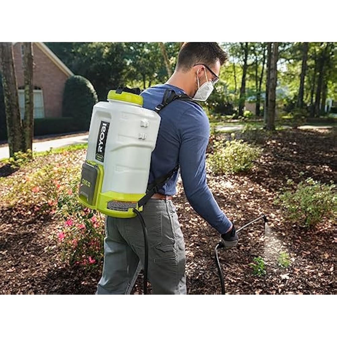 Ryobi RY18BPSB-0 18V ONE Plus Cordless Backpack Sprayer (Bare Tool)