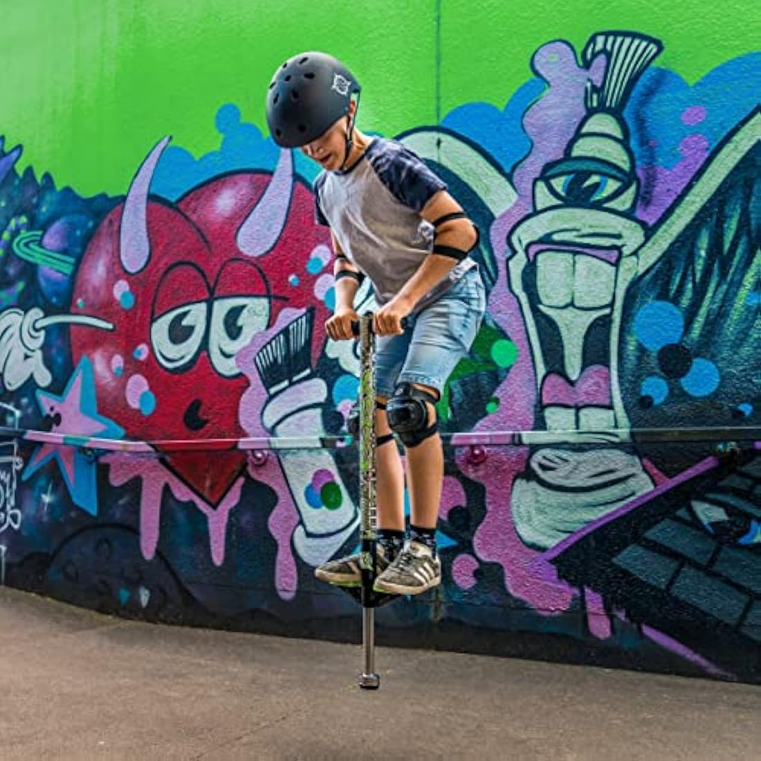 Xootz Pogo Stick | Industrial Design for Kids, Boys and Girls, Soft Foam Handlebars, Ages 5+, Up to 35kg