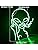 SIGNSHIP Alien Neon Light Sign for Wall Decor, USB Decorative Led Sign Novel Green Alien Neon Signs for Home,Kids Room,Bar, Club, Bedroom, Party