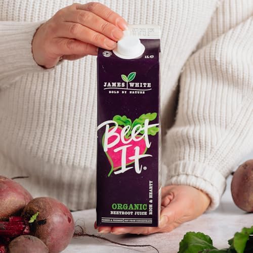 Beet It Organic Beetroot Juice (1 Litre x 8) Picked and Pressed