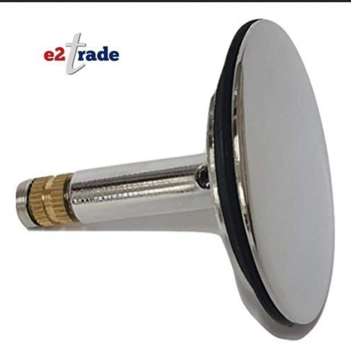 ADP Adjustable Bath 47mm Pop Up Waste Plug Only with Flat Seal Chrome