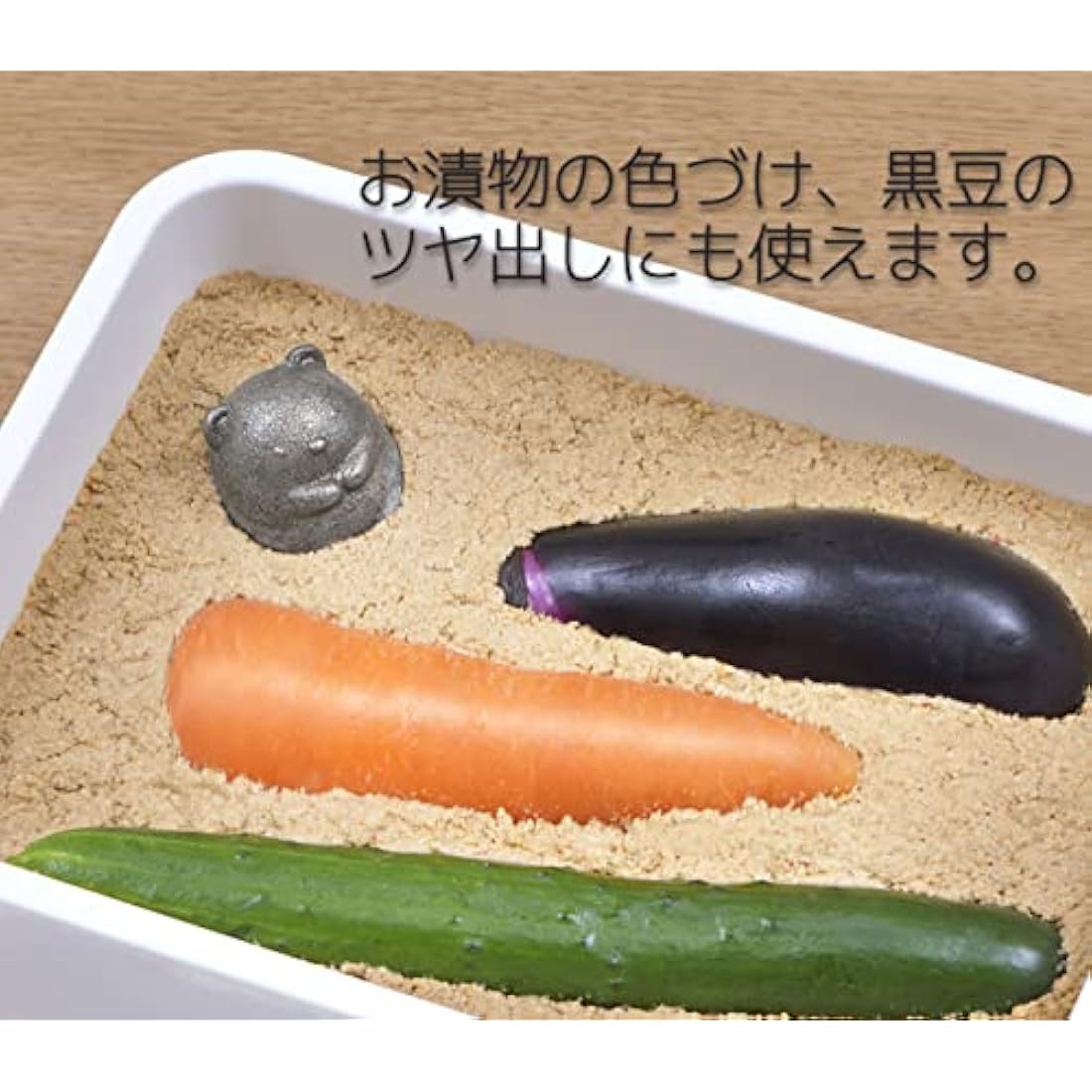 OSK TBN-1 Nambu Ironware Sumikko Gurashi Shirokuma Iron Ball, Made in Japan, Iron Supplement, Anemia Improvement, Easy, Cute, Easy to Use, Induction Pot, Kettle, Cooking, Tea, Pickles, Bran Pickles,