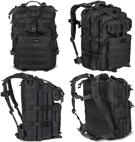 Tacticon 24BattlePack Tactical Backpack | 1 to 3 Day Assault Pack for Men 40L | Combat Veteran Owned Company | Camping Hiking