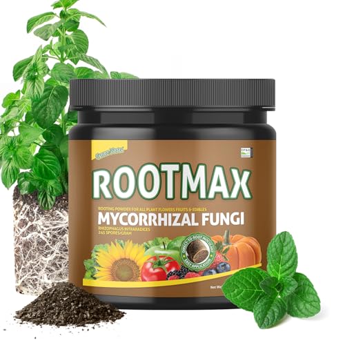 RootMax - Mycorrhizal Fungi (500 g/17.63 oz) | Rooting Powder for all Plants, Trees, Flowers & Edibles | Direct to Root Inoculant | Treats 100+ Plants