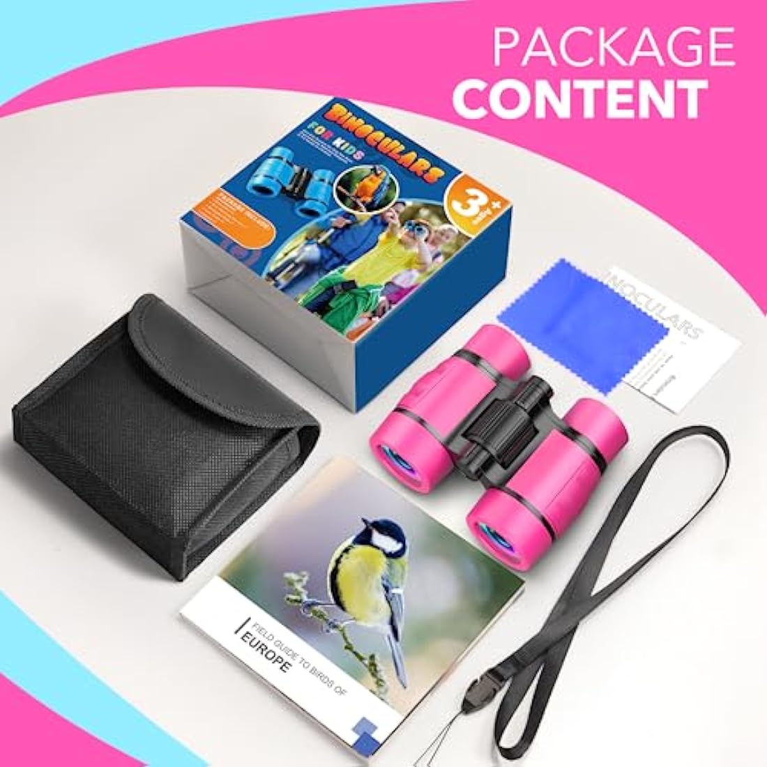 Girls Toys Age 3-9, Binoculars Kids Gifts for Girls Toys 3-9 Year Old Boy Girls Birthday Presents 3-7 Year Old Girl Gifts Toys for 3-7 Year Old Girls Outdoor Toys Kids Toys kids Travel Activity Packs1