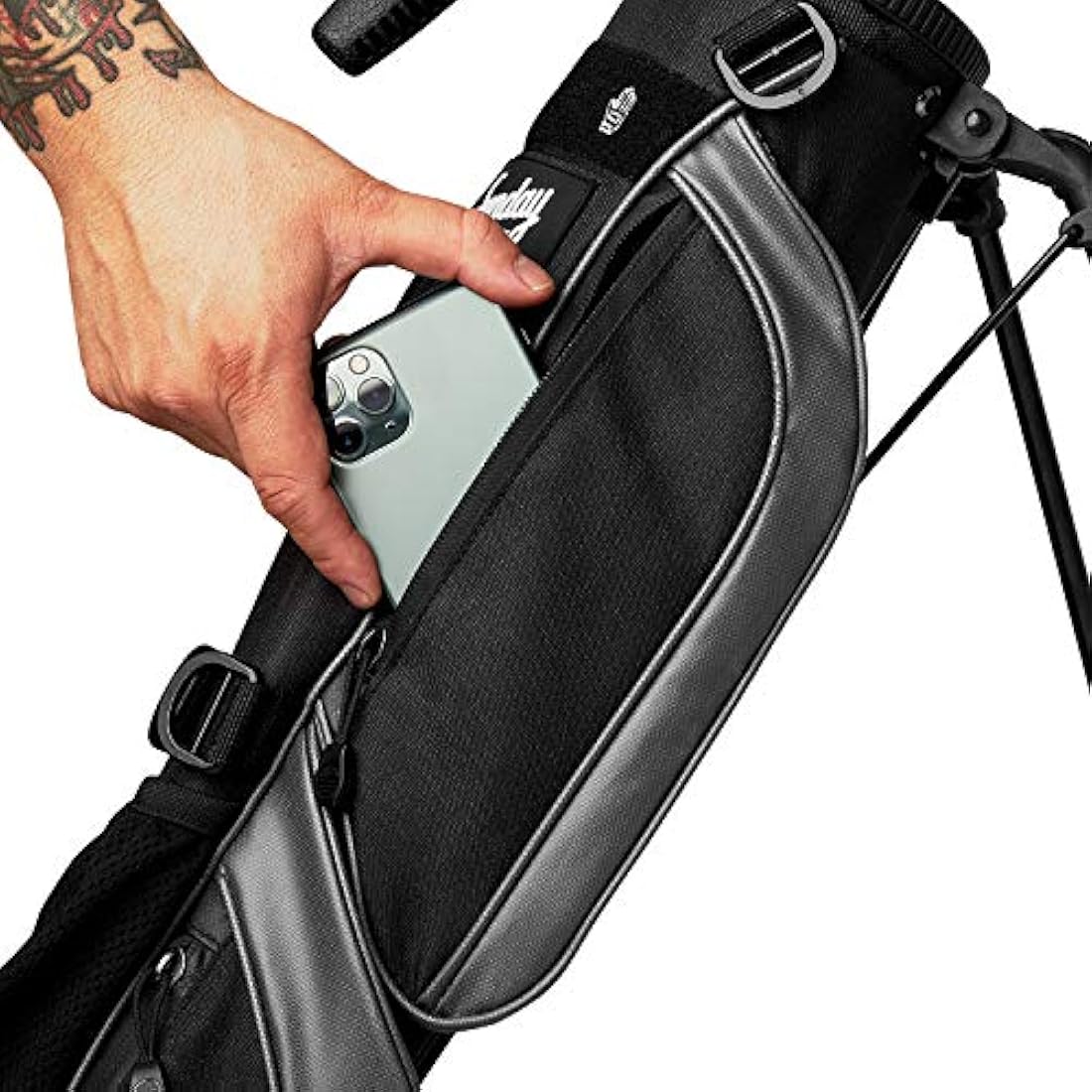 Sunday Golf Loma Bag - Lightweight Bag with Strap and Stand – Easy to Carry Pitch n Putt Golf Bag – Par 3 and Executive Courses, 31 Inches Tall