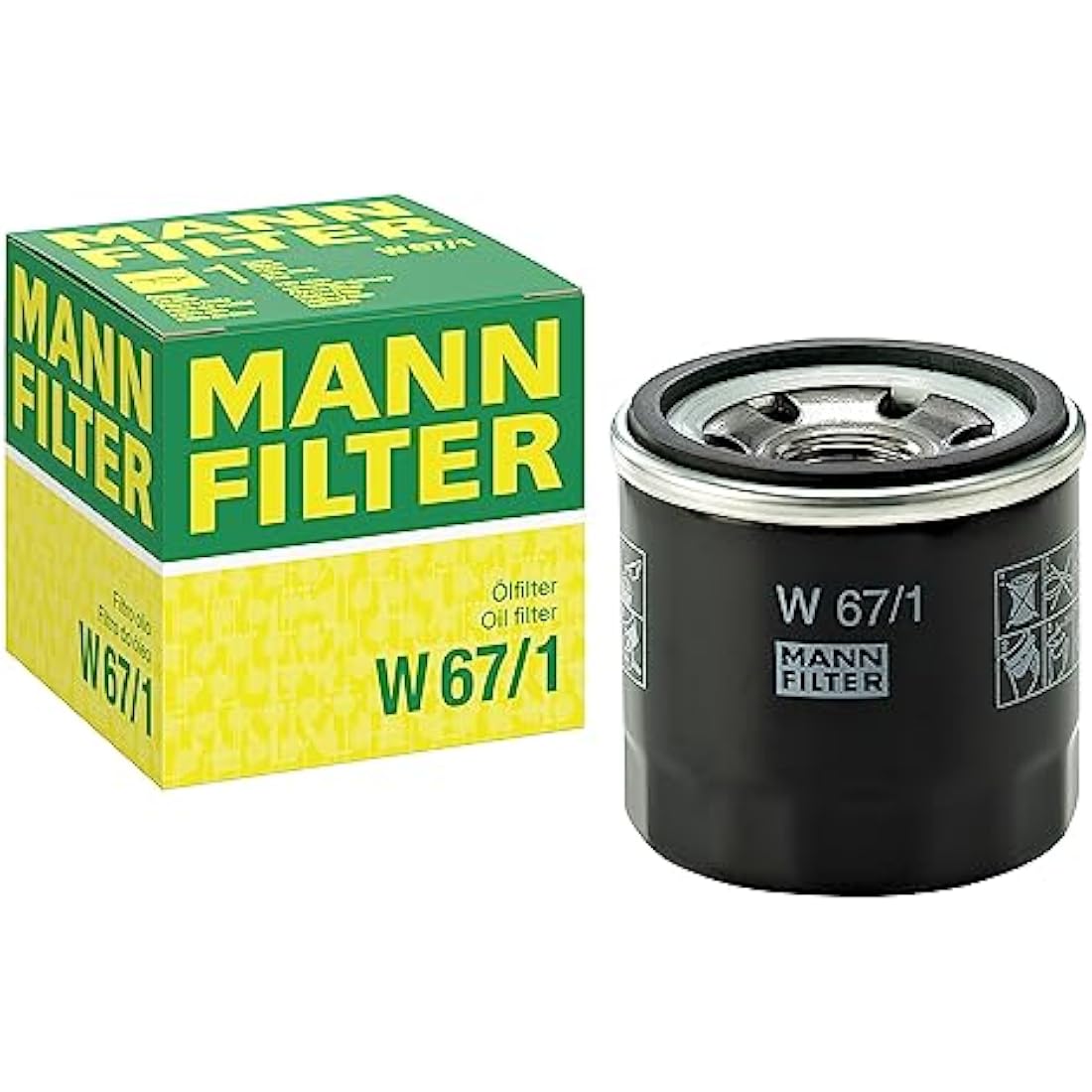 MANN-FILTER W 67/1 Oil Filter - for Cars + Transporters