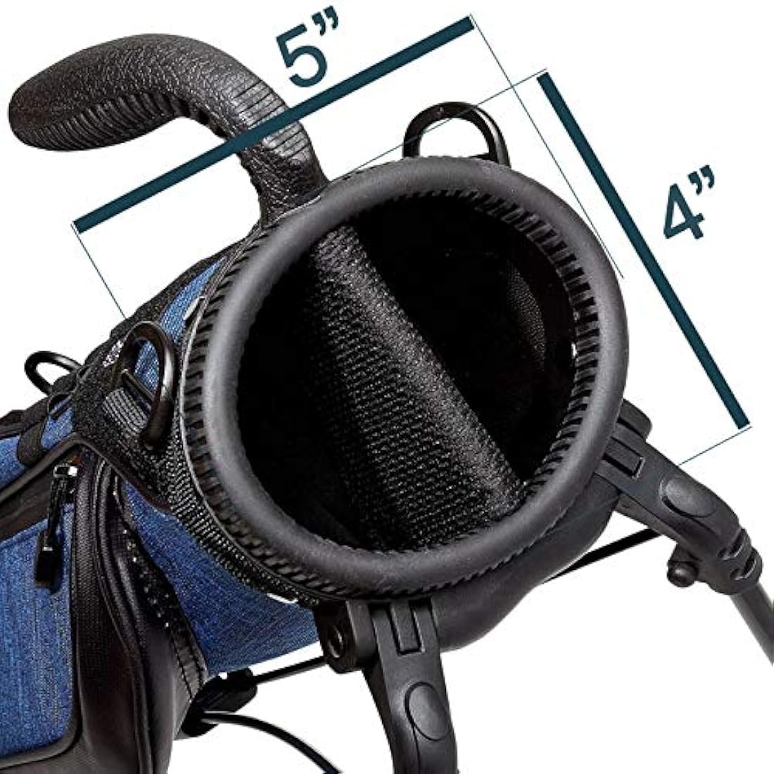 Sunday Golf Loma Bag - Lightweight Bag with Strap and Stand – Easy to Carry Pitch n Putt Golf Bag – Par 3 and Executive Courses, 31 Inches Tall