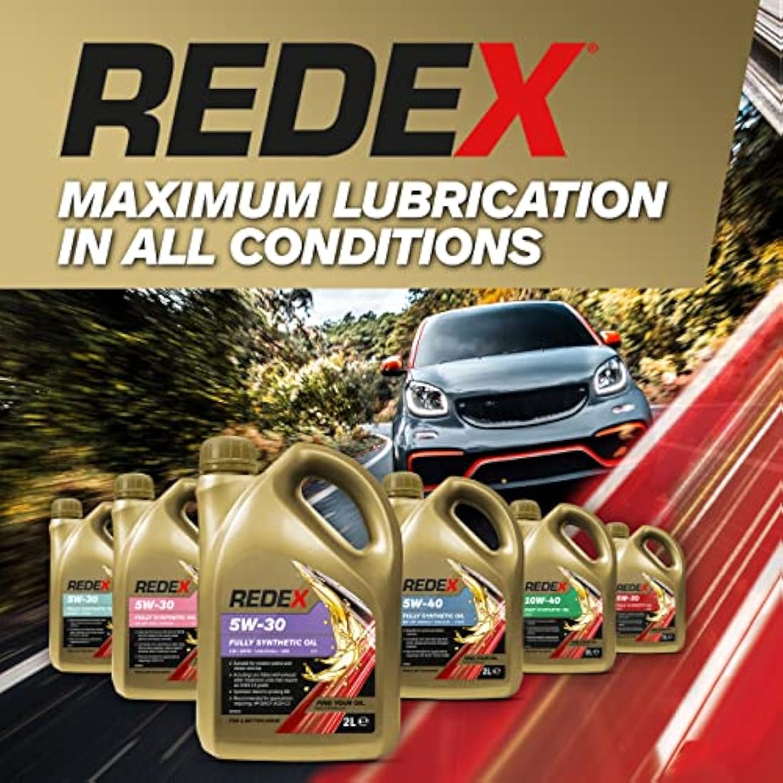 Redex 5w-40 Fully Synthetic Engine Oil MB, VW, RN, 2 Litre
