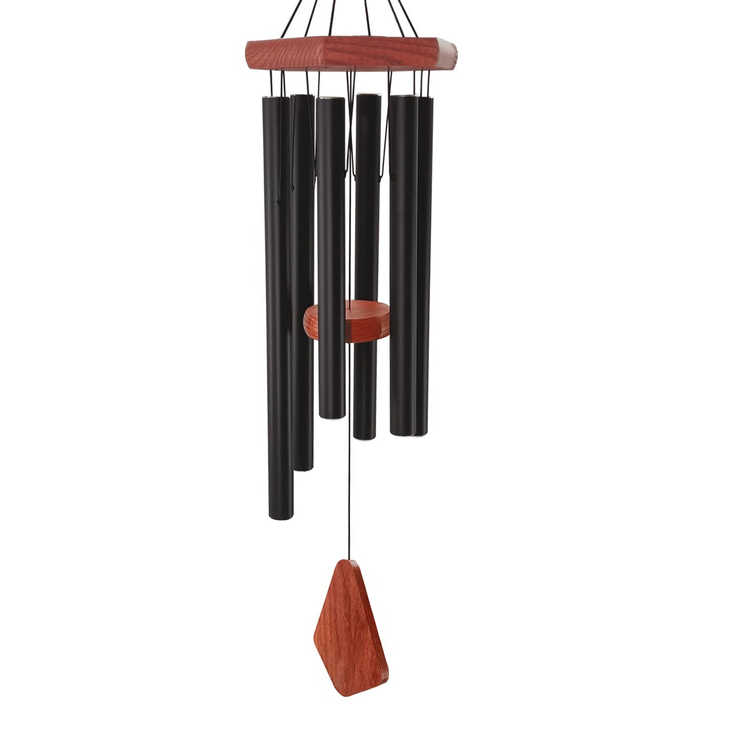 Astarin Memorial Wind Chimes for Outside Deep Tone, Wind Chime Outdoor Sympathy Wind-Chime Personalized with 6 Tuned Tubes, Elegant Chime for Garden
