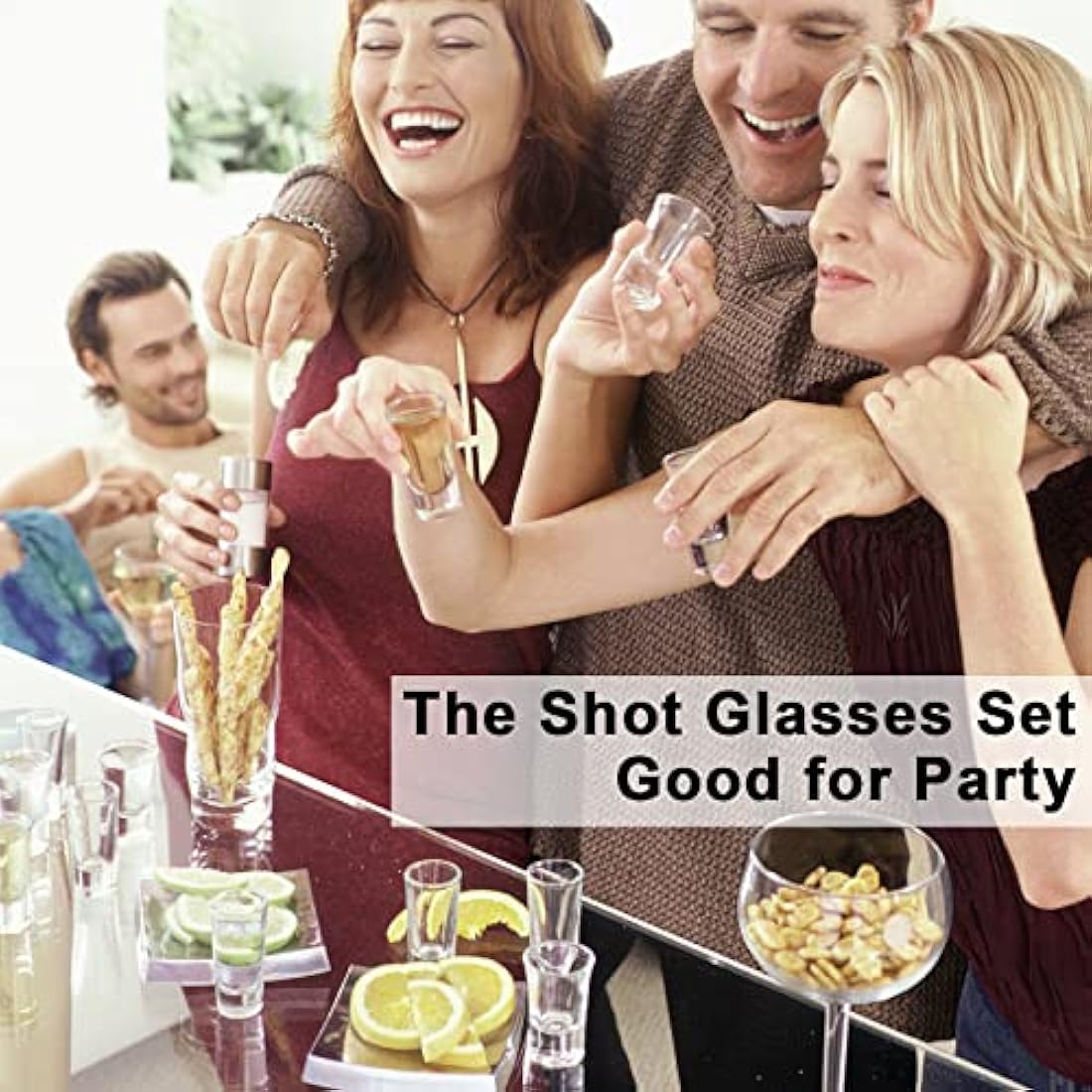SuproBarware Shot Glasses Set of 36-1.2oz/35ml Clear Shot Glass with Heavy Base, Rock Shot Glasses Bulk for Cocktail, Vodka, Espressos, Liqueurs, Tequila and Desserts (36 Pack)
