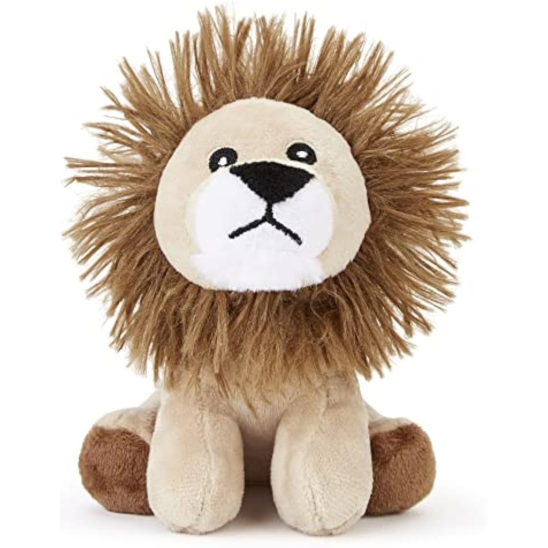 Zappi Co Children's Soft Cuddly Plush Toy Animal - Perfect Perfect Soft Snuggly Playtime Companions for Children (12-15cm /5-6") (Lion)