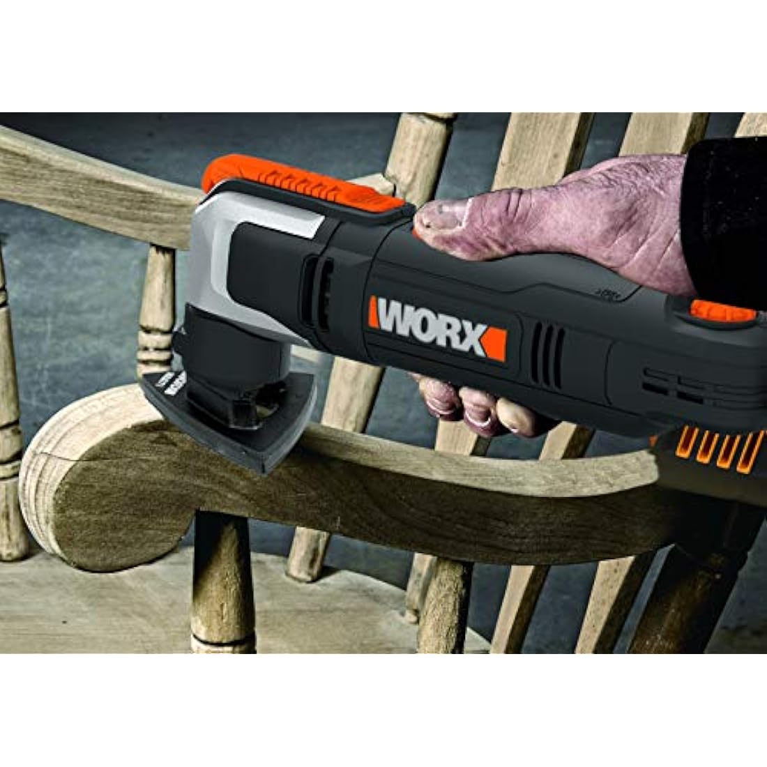 WORX WX686.1 250W Sonicrafter Oscillating Multi-Tool with 19-Piece Accessory Kit