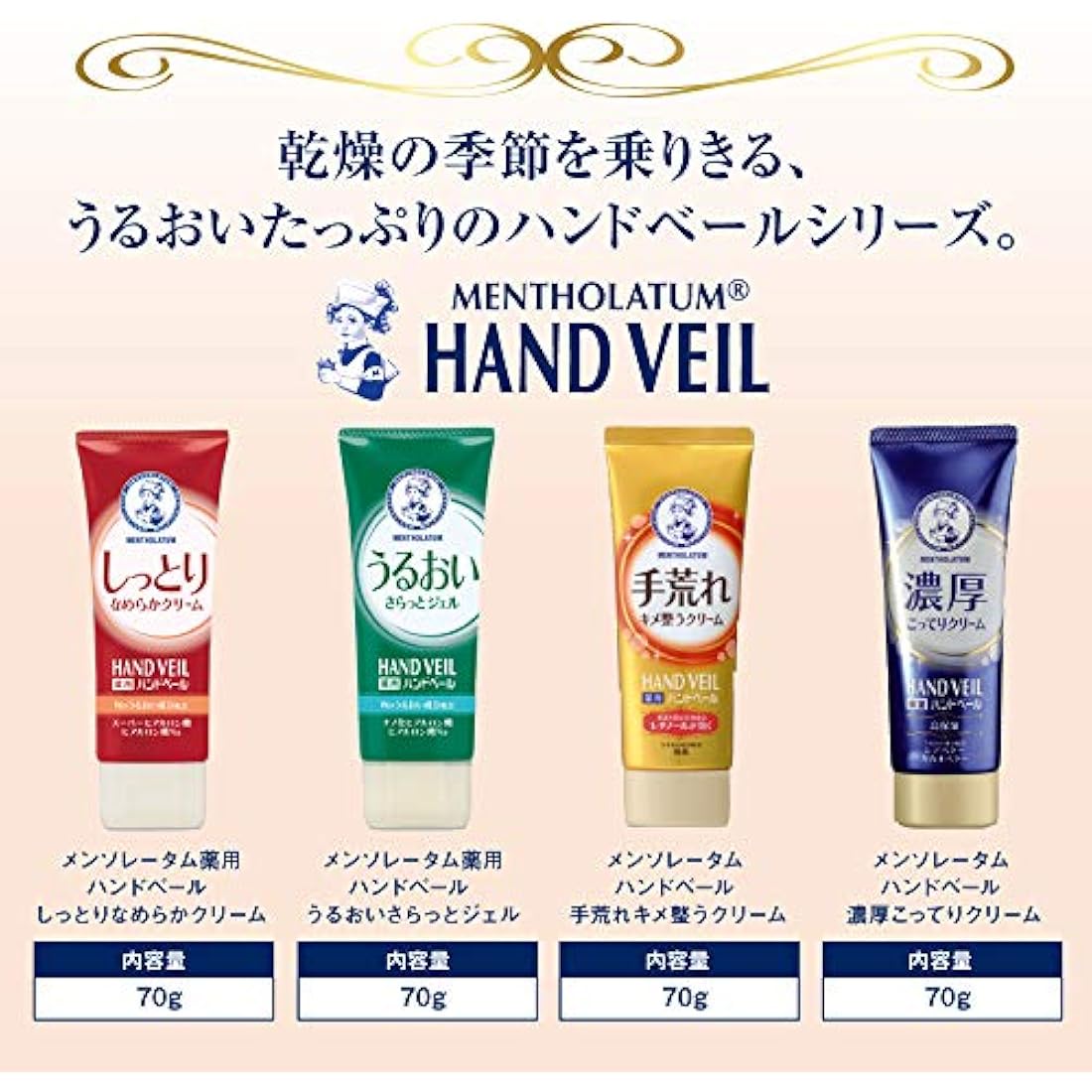 Mentholatum Hand Veil High Adhesion Barrier Prescription Premium Moist Milk 200mL