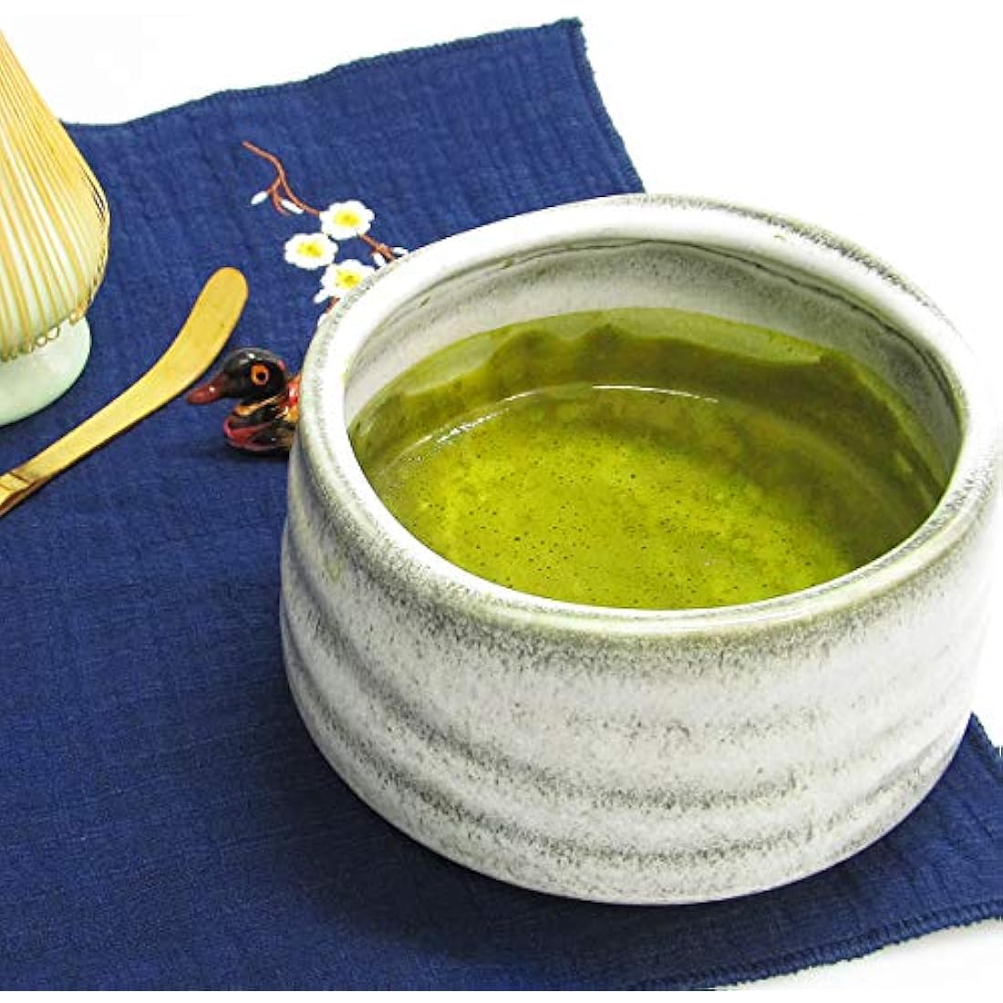 Artcome Matcha Ceremony Kit for Japanese Tea Ceremony, Traditional Matcha Bowl, Whisk, Tea Scoop, Matcha Powder Strainer, Matcha Tea Set for Making Usucha, Koicha and Matcha Latte (Gray)