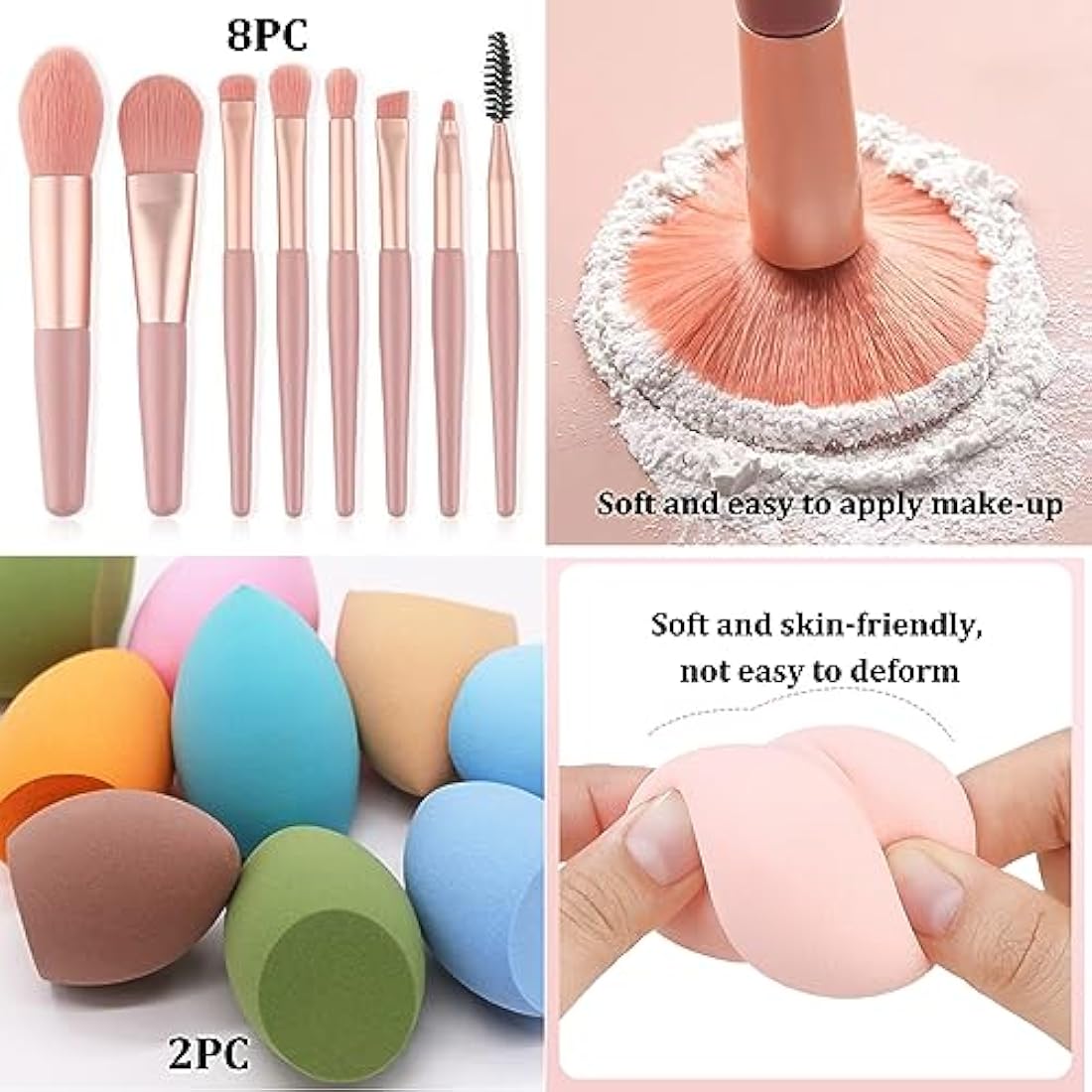 Make-Up Sets,All In One Make Up Set For Women,Makeup Kit Includes 40 Colors Eyeshadow Palette Mascara Foundation & Face Primer Eyeliner Stamp Lip Gloss Set Eyebrow Soap Makeup Sponge