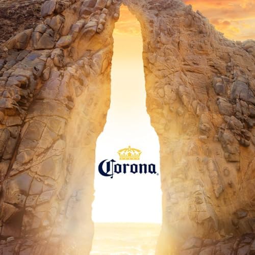 Corona Extra Large Sharing Bottle Premium Lager Beer Bottle 12 x 620 ml, 4.5% ABV