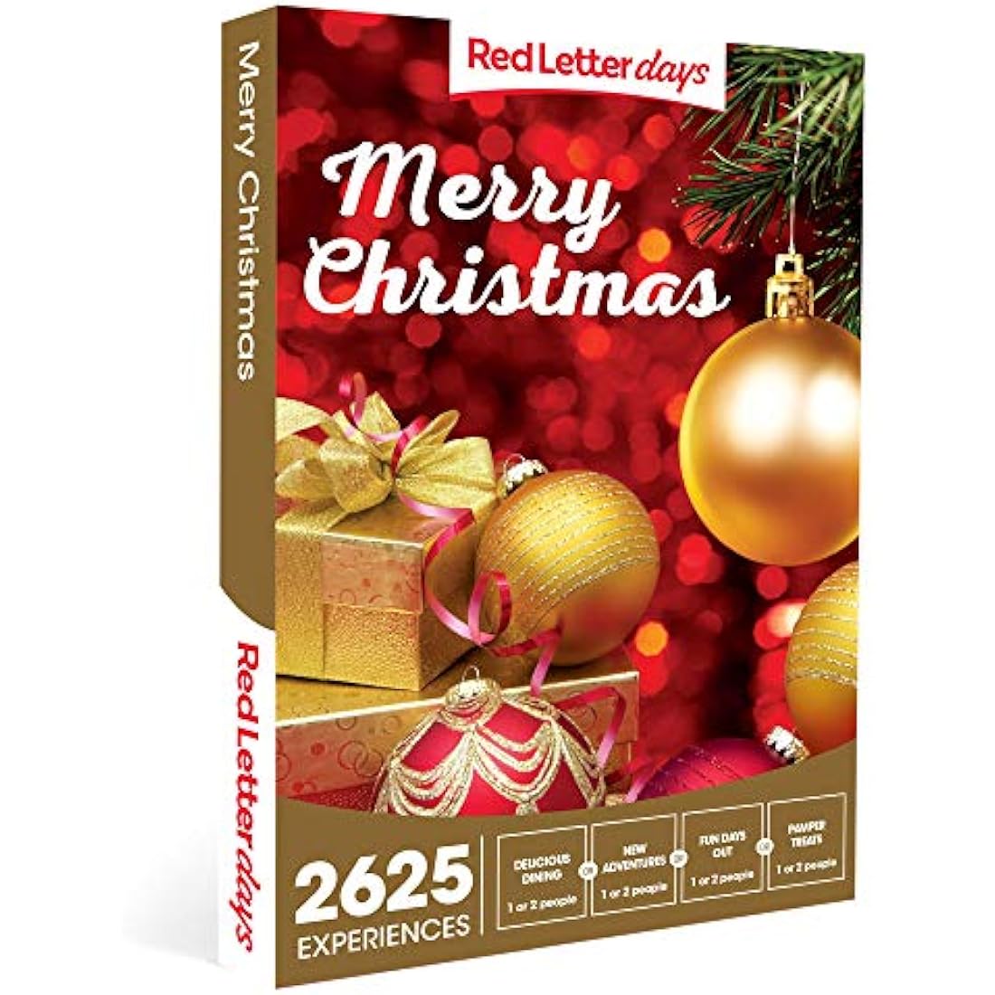 Red Letter Days Merry Christmas Experience Box - Choose from 2,625 Signature Experiences