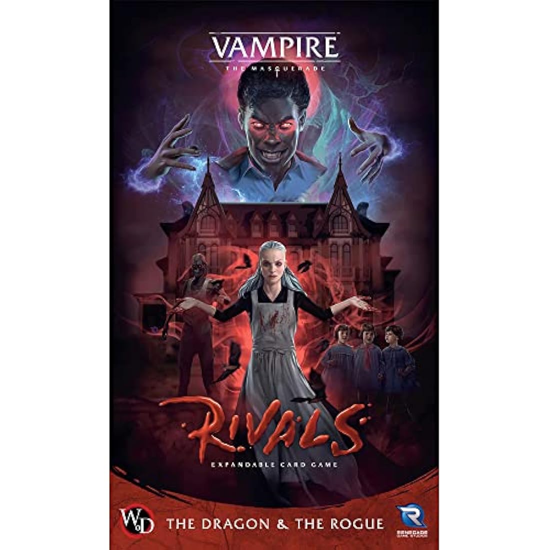 Renegade Game Studios Vampire: The Masquerade – Rivals Expandable Card Game | The Dragon and The Rogue | Deck Construction | World of Darkness English