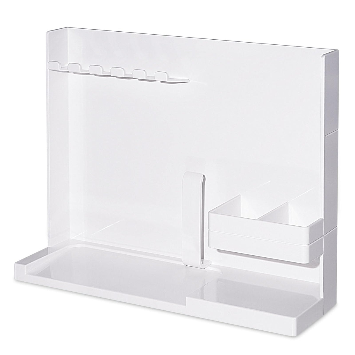 Asashizen White Toothbrush Holders for Bathrooms,Electric Toothbrush Holder and Toothpaste Holder, Cup Holder for Bathroom Accessories for Home