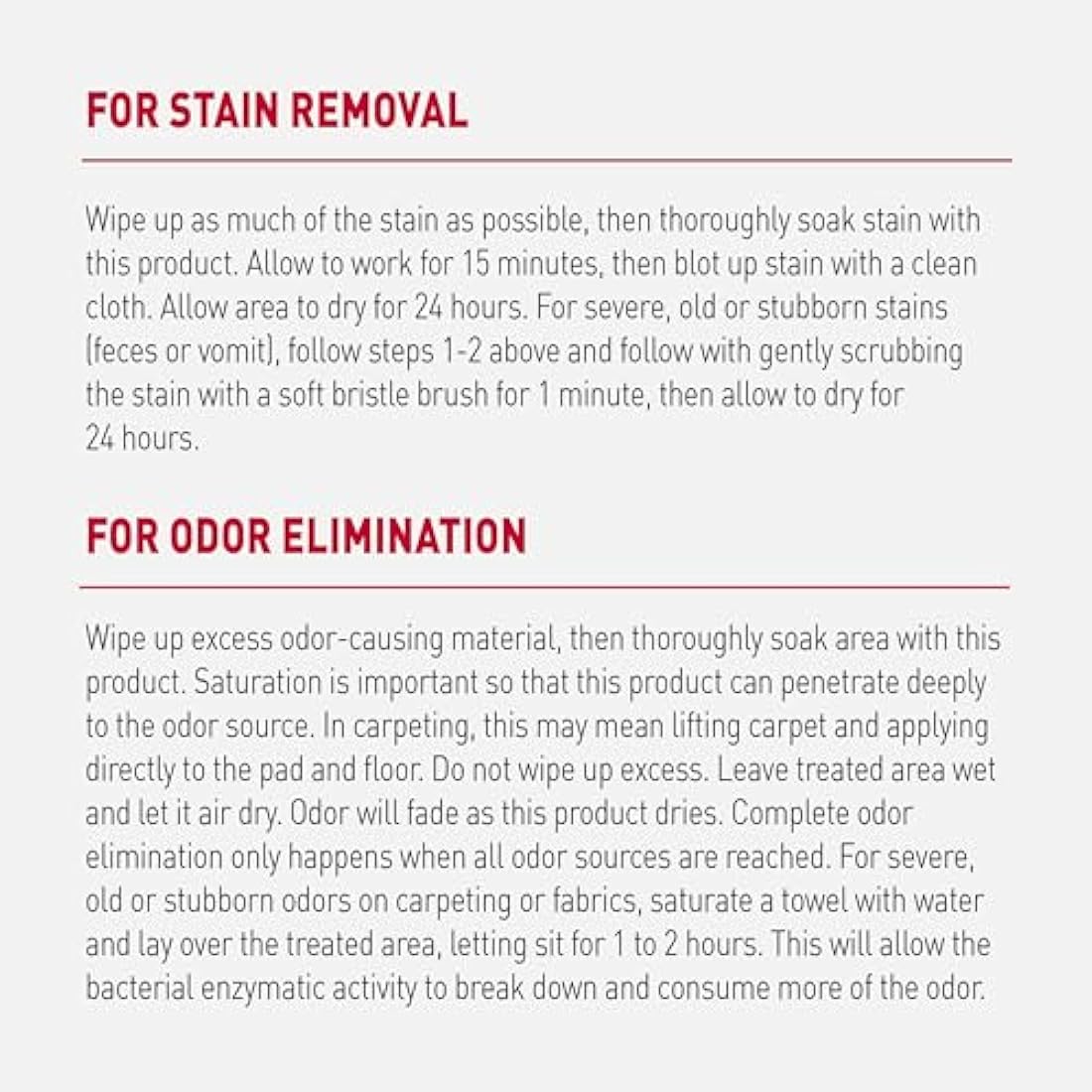 Nature's Miracle Advanced Stain and Odor Eliminator Dog, Fresh Scent, Severe Mess Enzymatic Formula For Tough Pet Messes, 32 Ounces