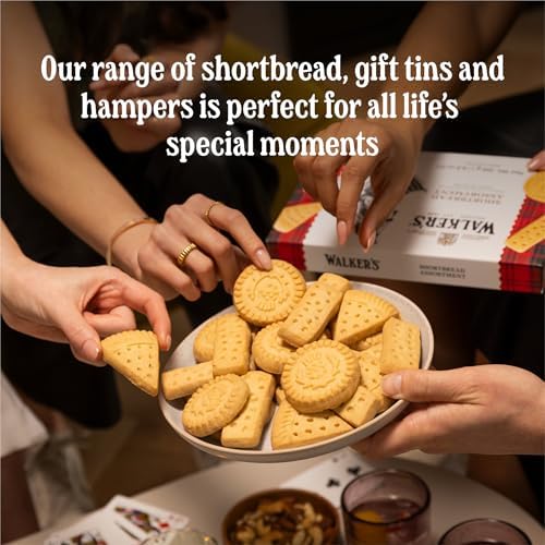 Walkers Shortbread Gluten Free Chocolate Chip Rounds, Traditional Pure Butter Scottish Recipe, 140g (Pack of 12)