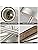 WUZUPS Chandelier 3-Light Vintage Farmhouse Industrial Imitation Wood Grain Semi-Flush Mount Ceiling Light Lighting Fixture for Foyer Hallway Storage Room Kitchen Bathroom, H 30 x W 24, Nickel
