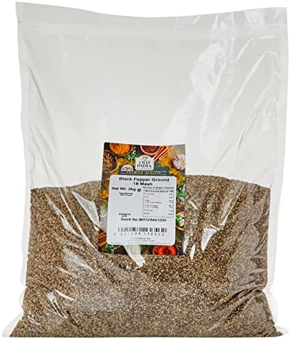 Old India Black Pepper Ground 18 Mesh 2kg