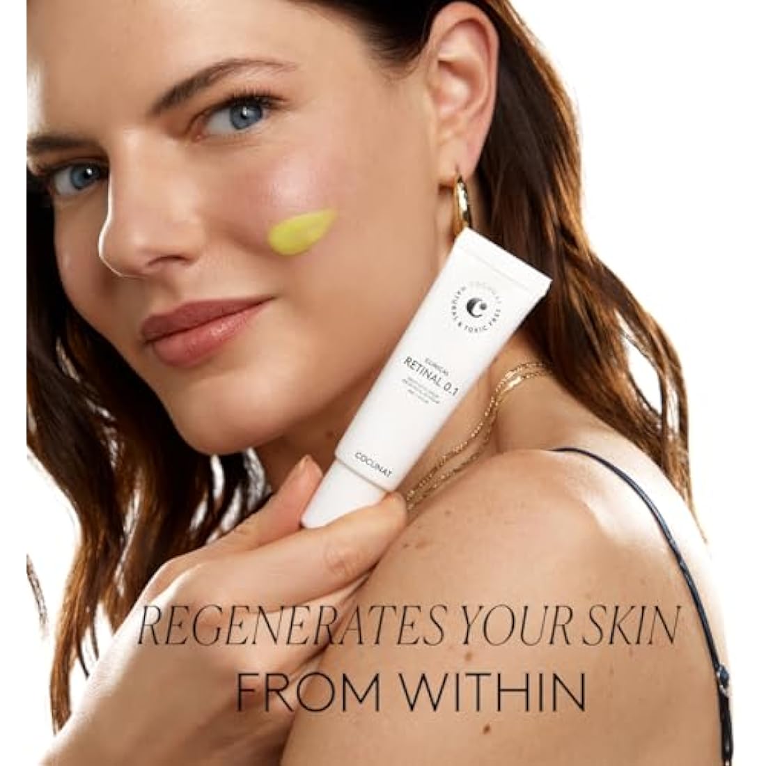 COCUNAT - CLINICAL RETINAL 0.1 - Vitamin A Retinal Serum - Reduces Wrinkles, Spots and Flaccidity - Regenerates and Rejuvenates - For All Skin Types - With Niacinamide and Hyaluronic Acid